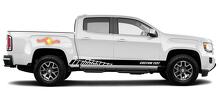 Racing Rocker Panel Stripes Vinyl-Aufkleber für GMC Canyon
 3