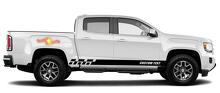 Racing Rocker Panel Stripes Vinyl-Aufkleber für GMC Canyon
 4
