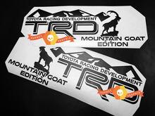 TRD Mountains Goat Edition Universeller Vinyl-Aufkleber für Toyota FJ Cruiser_2