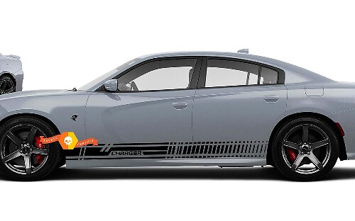 Seitenstreifen-Aufkleber-Grafik-Aufkleber-Kit für DODGE CHARGER 2011-jetzt
