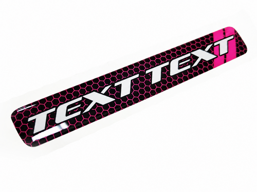 Scat Pack Style TEXT TEXT Lila Honigwaben Erhabener Einsatz Lenkrad Vinyl Aufkleber Sticker für Dodge Challenger