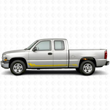 Waben-Türen- & Seitenschweller-Vinylstreifen für Chevrolet Silverado 1500 GMT800 1999-2007_3