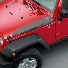 Paar Topografische Karte Jeep WRANGLER JK UNLIMITED RUBICON RECON Aufkleber Aufkleber
 6