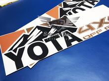 YOTA Offroad Old Style Vintage Style 4x4 PRO Sport Offroad Seite Vinyl Aufkleber Aufkleber Toyota passend für TRD
 2
