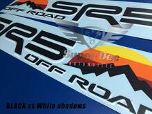 SR5 Offroad Vintage-Stil Seiten-Vinylaufkleber-Set für Toyota Tacoma Tundra 4Runner_2