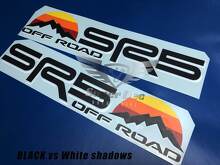 SR5 Offroad Vintage-Stil Seiten-Vinylaufkleber-Set für Toyota Tacoma Tundra 4Runner_3