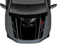 TRD Style Motorhauben Vinyl-Aufkleber Set für Toyota 4Runner Gen5 ohne Scoop_3