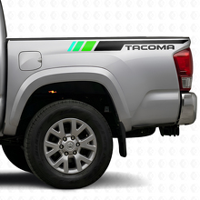 Vintage TRD Style Seitenstreifen Vinyl Aufkleber Set für Toyota Tacoma_3