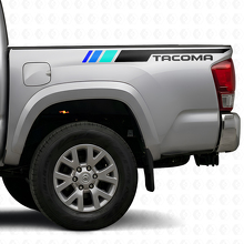 Vintage TRD Style Seitenstreifen Vinyl Aufkleber Set für Toyota Tacoma_4