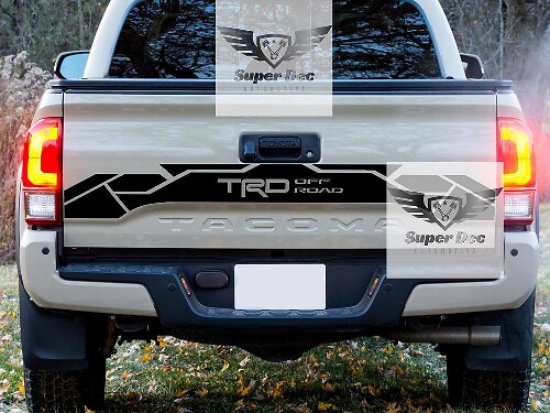 TRD Off Road Heckklappen-Vinylaufkleber für Toyota Tacoma 2016-2020