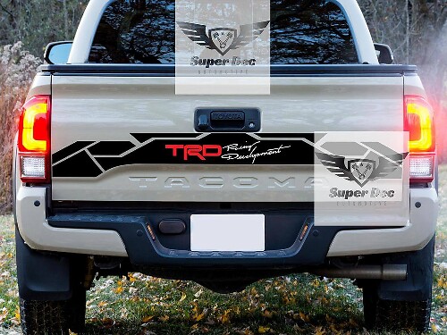 TRD Style Heckklappen-Vinylaufkleber für Toyota Tacoma 2016-2021