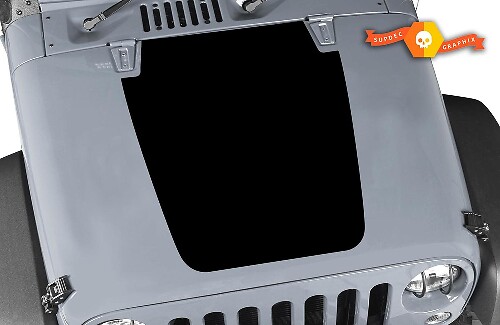Jeep Aufkleber Motorhaube Vinyl alle Farben Aufkleber JK LJ TJ 2007–2018
