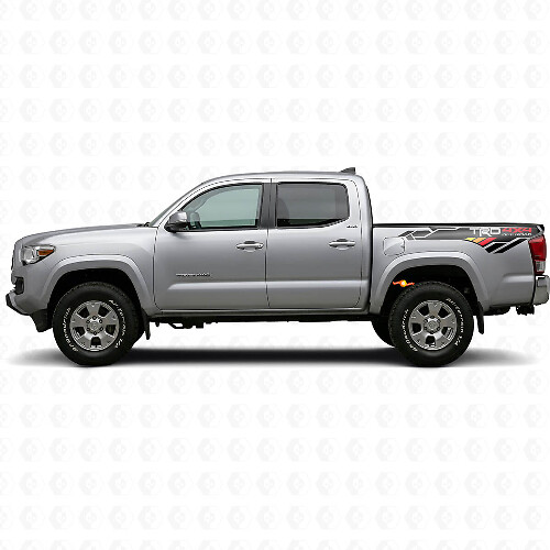 TRD 4x4 Vintage Stil Rückseitiger Vinyl-Aufkleber für Tacoma Tundra