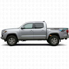 TRD 4x4 Vintage Stil Rückseitiger Vinyl-Aufkleber für Tacoma Tundra_2