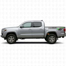 TRD 4x4 Vintage Stil Rückseitiger Vinyl-Aufkleber für Tacoma Tundra_3