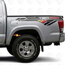 TRD 4x4 Vintage-Stil Vinyl-Aufkleber für die Seitenwand des Toyota Tacoma_4