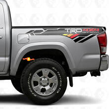 TRD 4x4 Vintage Stil Rückseitiger Vinyl-Aufkleber für Tacoma Tundra_4