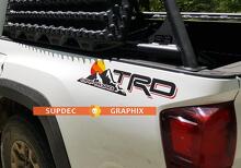 TRD Offroad Berge Sonnenuntergang Vintage Nachttisch Vinylaufkleber Decal für Toyota Tacoma Tundra FJ Cruiser 2