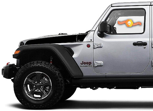 Spear Style Hauben Vinyl-Dekor Kit für Jeep Wrangler und Gladiator