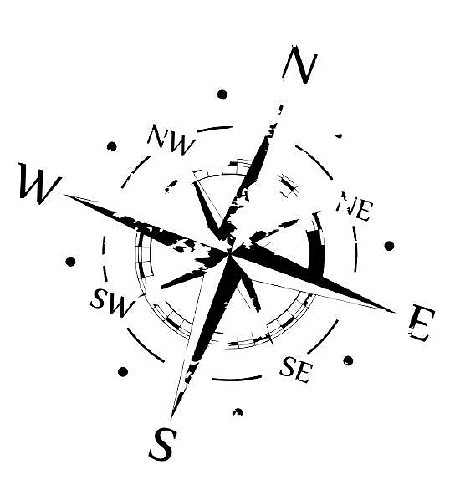 Kompass-Kratzspuren Motorhaube Schwarz Abdeckfolie Vinylaufkleber Decal