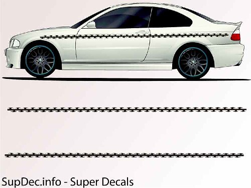 Vinyl Auto Body Graphics EXTERIEUR OUTSIDE Decal sticker B794