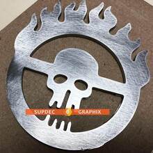 Mad Max Fury Road Metall Aluminium Abzeichen Bettseite Emblem Aluminium
 2