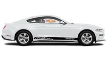 Racing Rocker Panel Stripes Vinyl-Aufkleber für Ford Mustang 2020
 3
