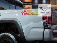 TRD Vintage Print Mountains Offroad PRO SPORT Tacoma Tundra FJ Cruiser Aufkleber
 2