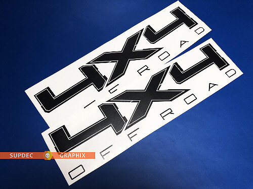 Paar 40,6 cm 4 x 4 Offroad-Vinyl-Aufkleber-Set für Ford F150
