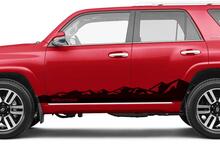 Mountains Bed Side Stripes Vinyl Aufkleber Decal Kit für TRD 4Runner
 2