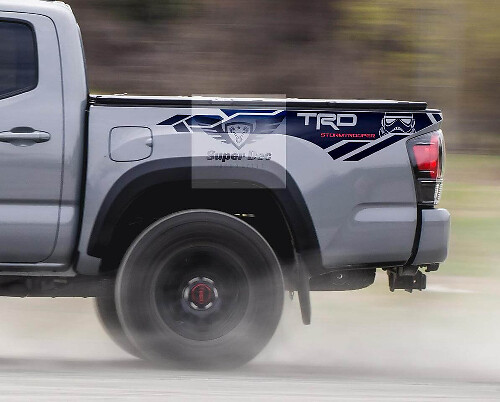 TRD Stormtrooper Seitenaufkleber aus Vinyl für Toyota Tacoma 2013-2020