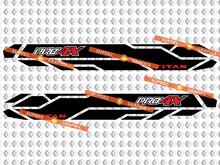 Paar Pro 4X Titan Bettseiten-Vinyl-Aufkleber-Aufkleber-Kit für Nissan Titan 2015–2020
 2