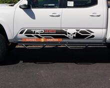 Paar TRD 4x4 Punisher Side Rocker Panel Vinyl Aufkleber passend für Toyota Tacoma 2016-2019
 2