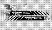 TRD 4x4 Offroad Winter is Coming Edition Seitlicher Vinyl-Aufkleber passend für Tacoma 2013–2020 oder Tundra 2016–2020
 2