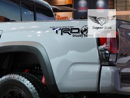 TRD Grizzley Edition Seitenwand-Vinyl-Aufkleber für Toyota Tundra