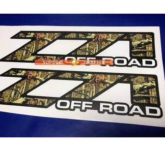 Z71 Camo Tree Offroad Aufkleber Vinyl passend für Chevy Z71 GMC
