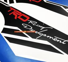 Paar TRD Racing Development Seite Toyota Tacoma Vinyl Aufkleber passend für Tacoma 2013–2020 oder Tundra 2013–2020
 2