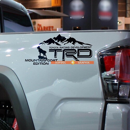 TRD Goat Edition Seitenwand Vinylaufkleber für Toyota Tundra
