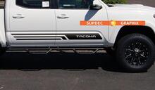 Paar TRD Engel Aufkleber Aufkleber Graphic Side Bed Stripe Body Kit für Toyota Tacoma 2016-2020
 2