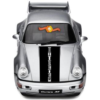 Porsche 911 Motorhauben-Zentralstreifen-Aufkleber
