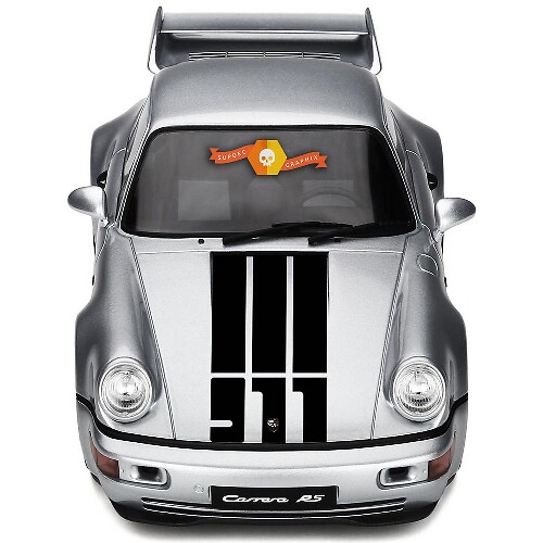 911 Stil Motorhaubenstreifen Vinyl-Aufkleber für Porsche 911