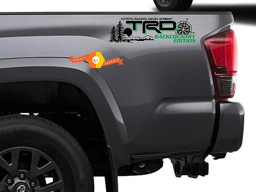 TRD Compass Forest Grafik-Aufkleber für Toyota Tacoma 2016-2020