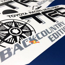 TRD Compass Forest Grafik-Aufkleber für Toyota Tacoma 2016-2020 3
