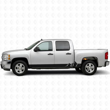 Alpine Ridge Tür- und Schweller-Vinylstreifen für Chevrolet Silverado 1500 GMT900 2007-2013_2