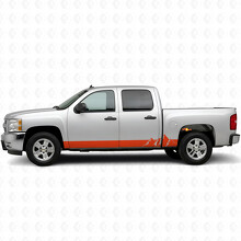 Alpine Ridge Tür- und Schweller-Vinylstreifen für Chevrolet Silverado 1500 GMT900 2007-2013_4