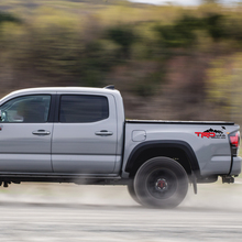 Paar TRD UFO -Forschungsteam -Seite Vinyl -Aufkleber Aufkleber für Toyota Tacoma 2 Farben
 4