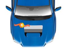 Toyota Tacoma TRD Sport PRO Hood Scoop Racing Tricolor Aufkleber Aufkleber Grafik 2016 2017 2018 2019 2020
 2