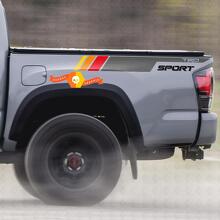 TRD Sport Vintage Streifen Seitlicher Vinyl-Aufkleber für Toyota Tacoma 2005-2020_2
