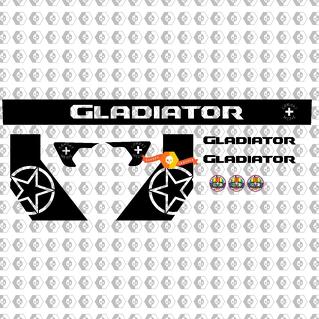 Jeep Gladiator Combat Medic Kit benutzerdefinierte Vinyl-Grafik-Aufkleber
