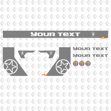 Jeep Gladiator Combat Medic Kit benutzerdefinierte Vinyl-Grafik-Aufkleber
 2